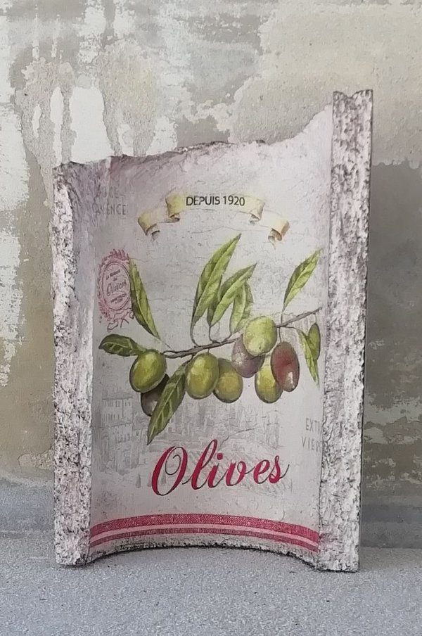 Windlicht "Olives" klein