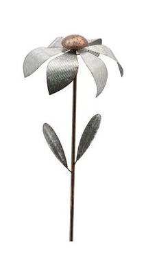 Windrad Blume aus Metall